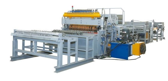 2500mm Omheining Servo Wire Mesh Welding Machine High Speed